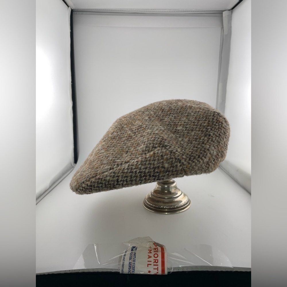 Kevin McAndrews Tweed Wool Cap, Peaky Blinders Hat, 7 1/8​​​​​​​​​​​​​ - Picture 3 of 11